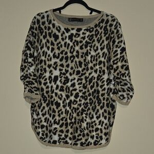 New York & Company  Leopard Sweater